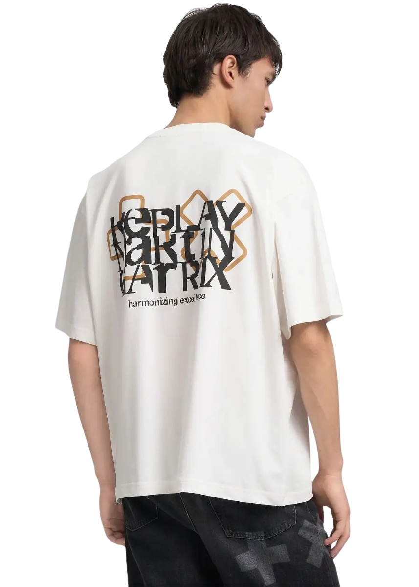 Replay X Martin Garrix T-Shirt MMG357.000.23454.011 - White