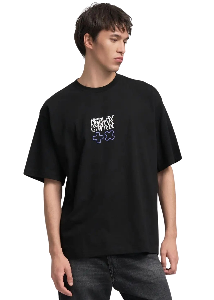 Replay X Martin Garrix T-Shirt MMG357.000.23454.098 - Black