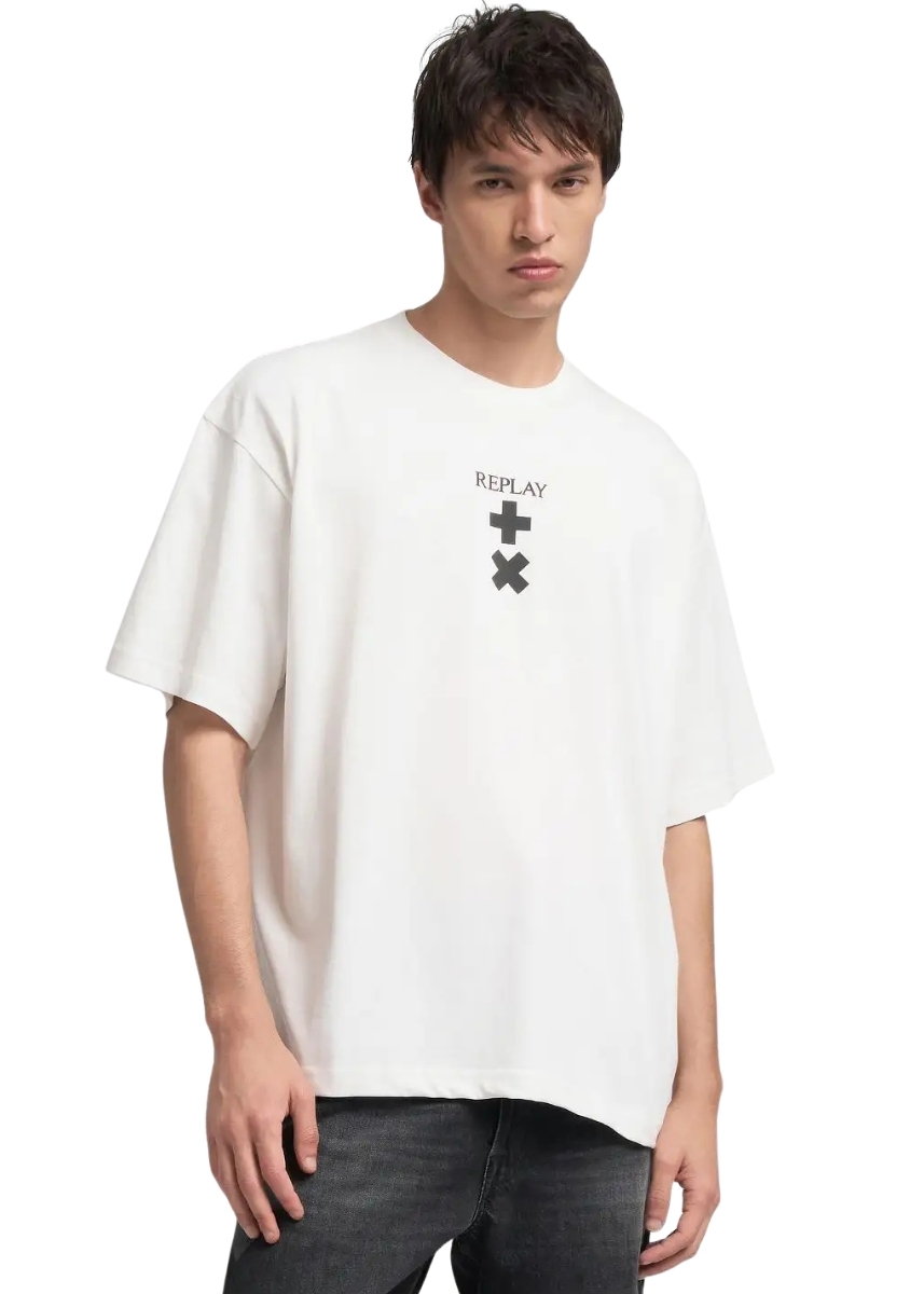 Replay X Martin Garrix T-Shirt MMG363.000.23454.011 - White