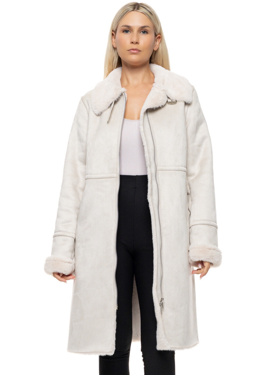 Splendid Παλτό 54-101-050 – Off White