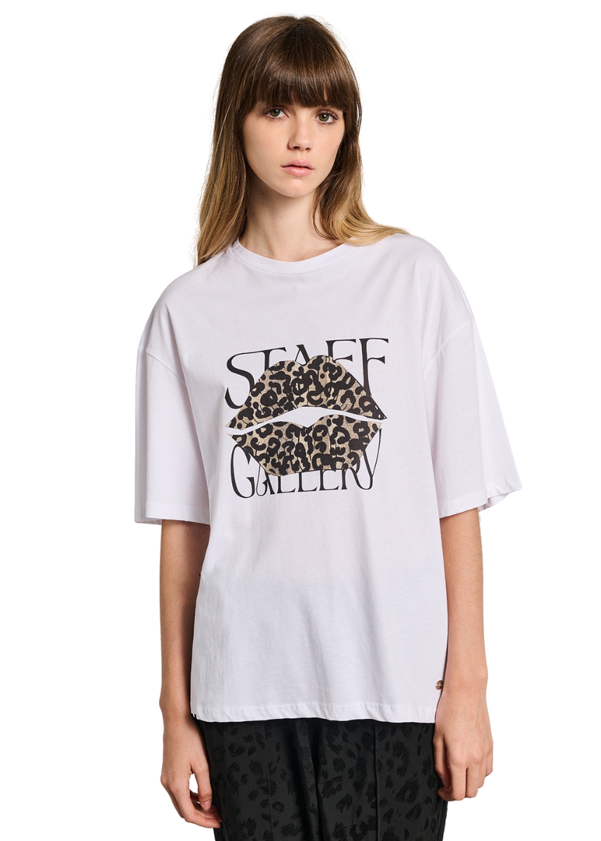 Staff T-Shirt 63-005.054.Ν0024 – Off White