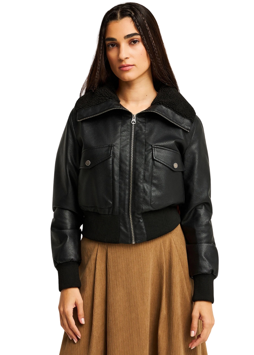 Funky Buddha Μπουφάν FBL012-141-01 – Black