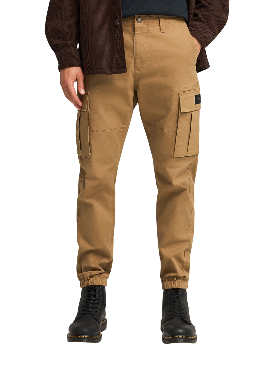 Funky Buddha Παντελόνι Cargo FBM012-030-02 – Hazelnut