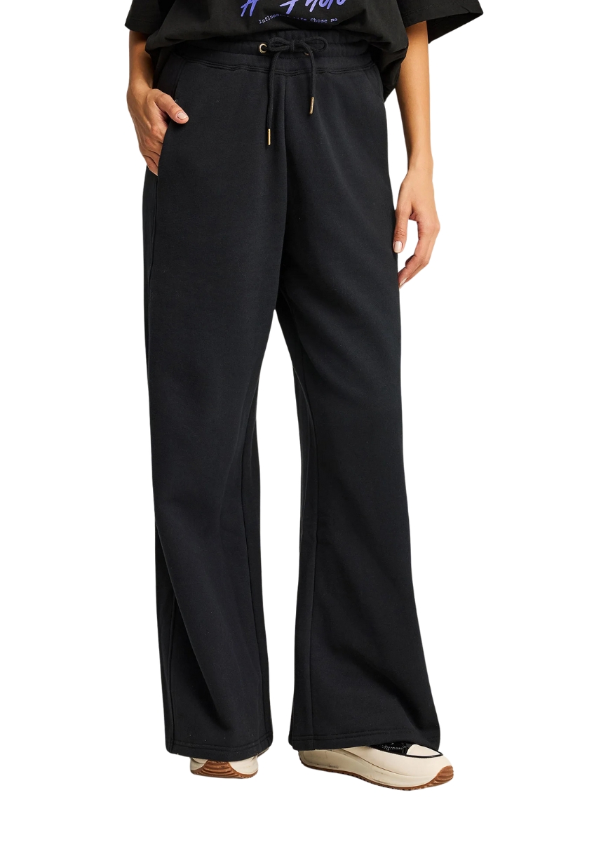 Funky Buddha Παντελόνι Φόρμας FBL012-105-02 – Black