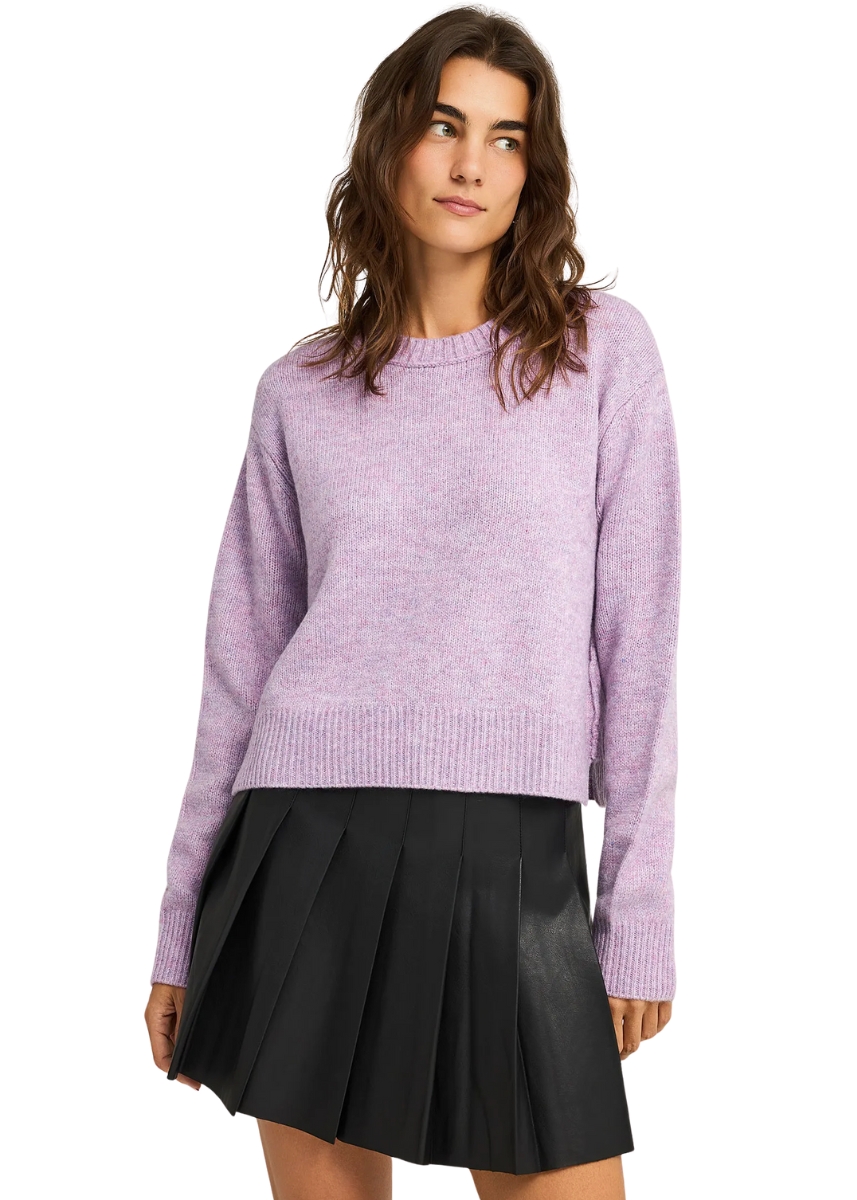 Funky Buddha Πλεκτή Μπλούζα FBL012-108-09 – Orchid Mist