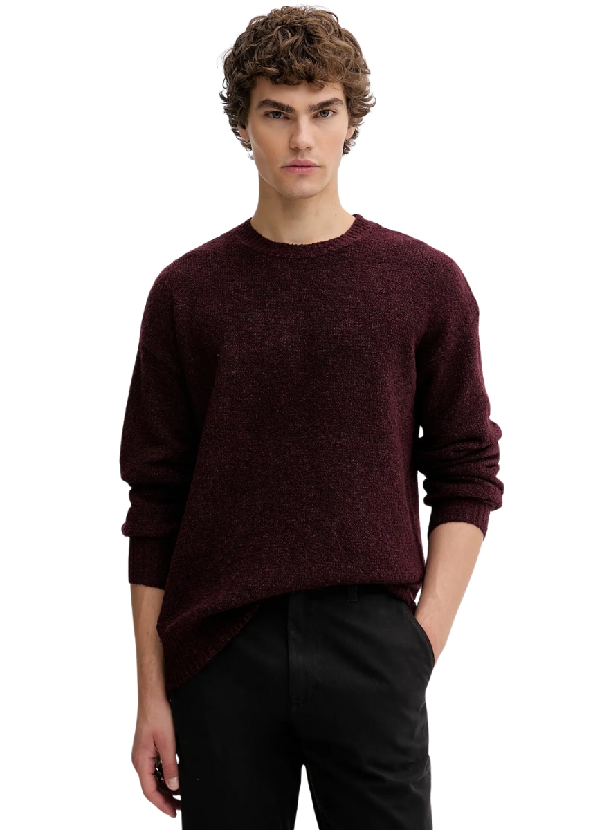 Guess Jeans Πλεκτή Μπλούζα M5BR03Z0292-F55O - Burgundy