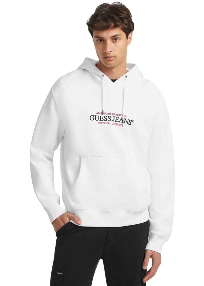 Guess Jeans Φούτερ M4YQ23K9V31-G011 - White