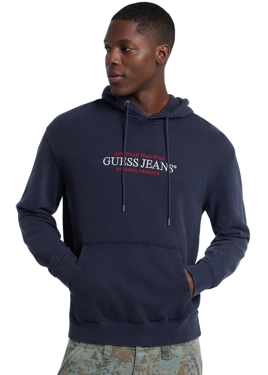 Guess Jeans Φούτερ M5BQ33KCPR1-F7TW - Blue