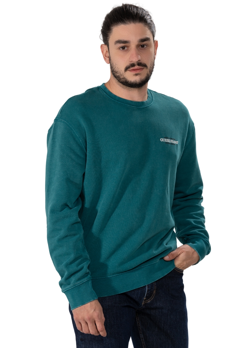 Guess Jeans Φούτερ M5BQ34KCPR1-FB2M - Green