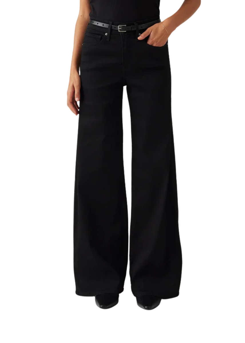 Levi's® 318 Shaping Wide Leg Jeans 001PZ-0005 – Black