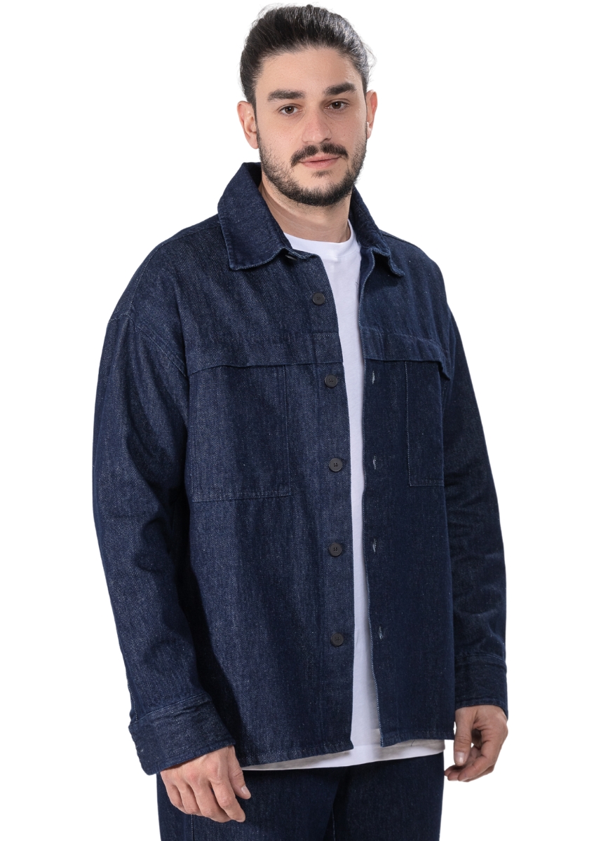 Twin Black Overshirt 04-059JE – Blue Jeans