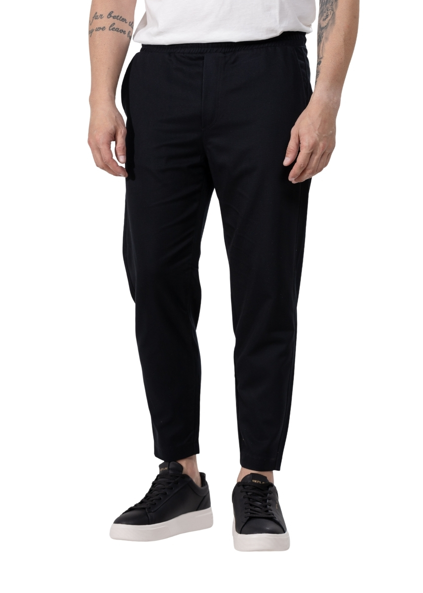 Twin Black Παντελόνι 03-74F – Black