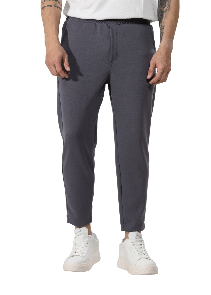 Twin Black Παντελόνι 03-78F – Grey