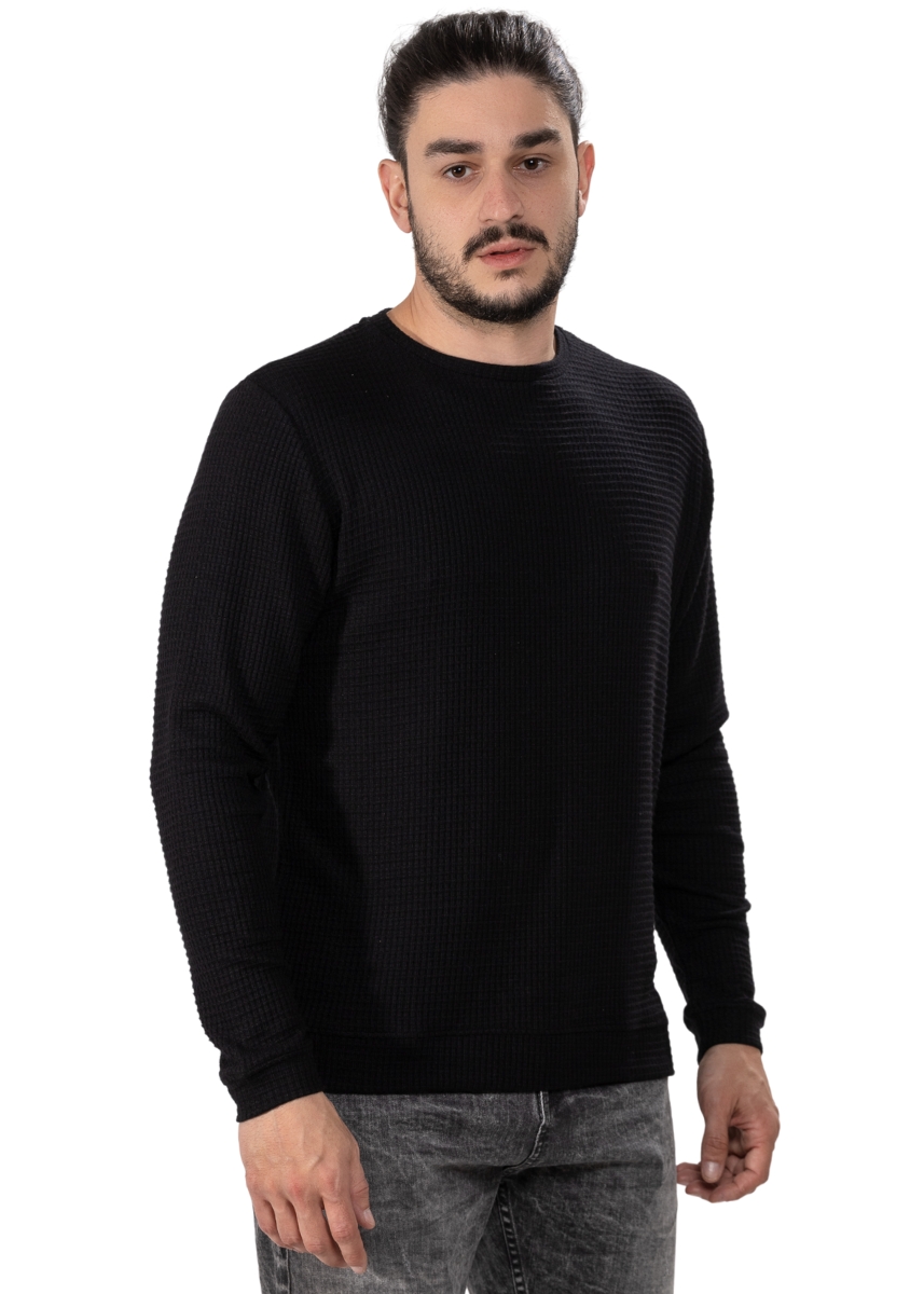 Cover Μακρυμάνικη Μπλούζα Tony Z0502 - Black