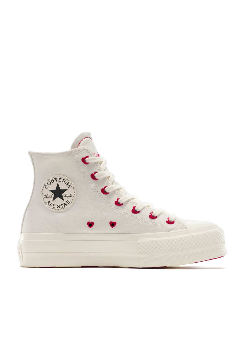 Converse Chuck Taylor All Star Lift Hi A19058C – Vintage White