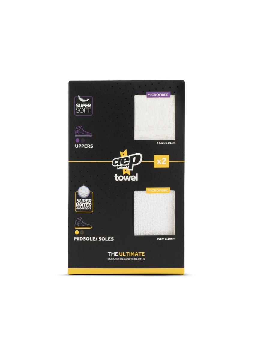 Crep Protect Microfibre Towel (2 Pack) 700020869 - White