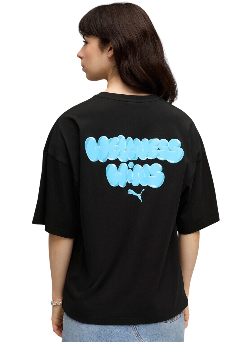 PUMA Graphic Bubble T-Shirt 634590 01 - Black