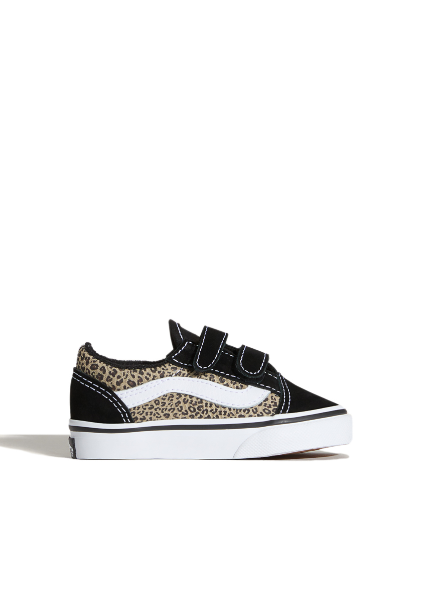 Vans Old Skool V Sneakers VN000EE1YY61 – Black / Leopard