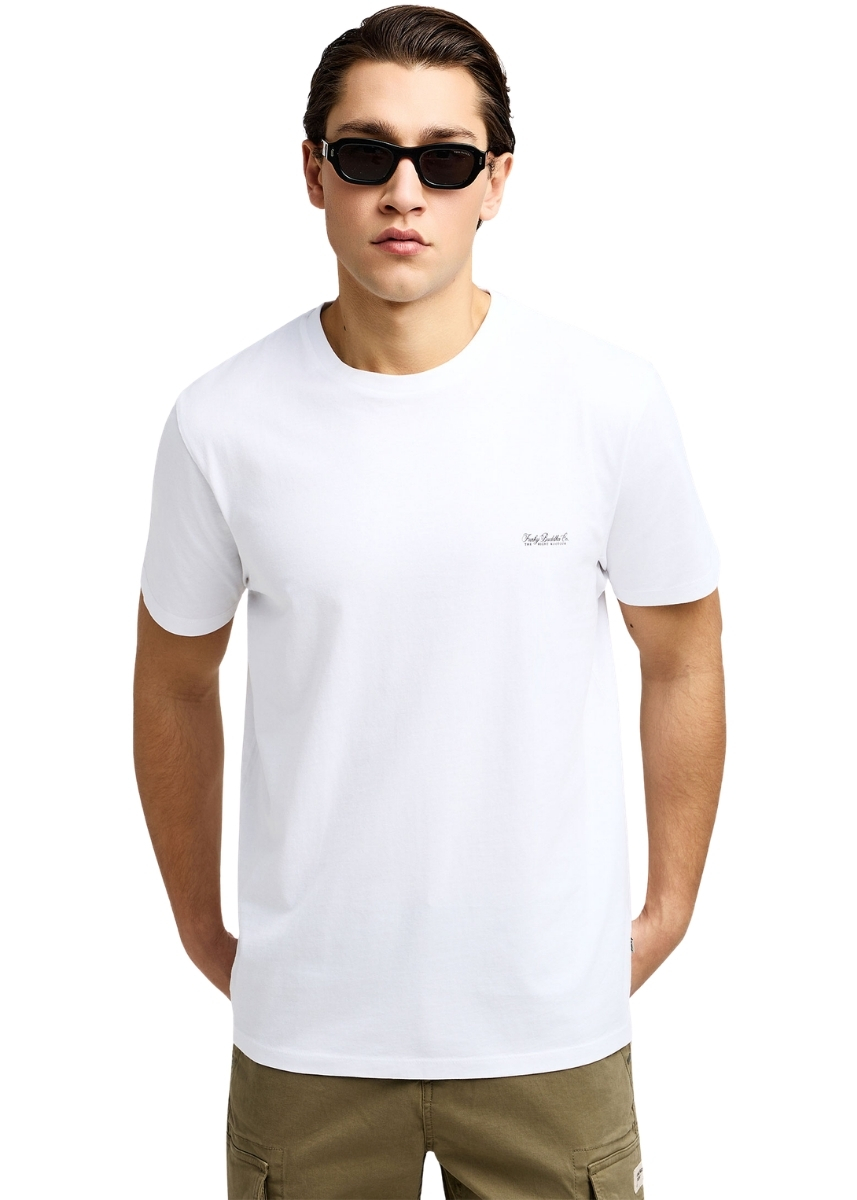 Funky Buddha T-Shirt FBM013-001-04 – White