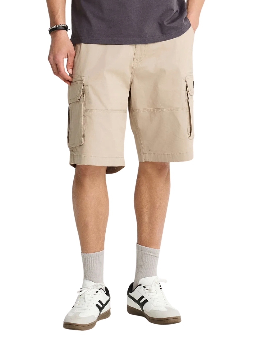 Funky Buddha Βερμούδα Cargo FBM013-030-03 – Greige