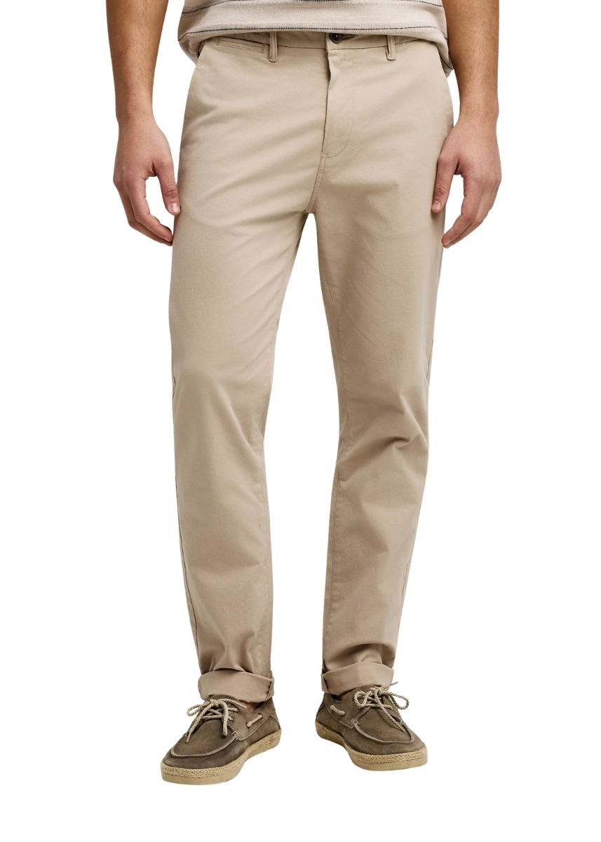 Funky Buddha Παντελόνι Chino FBM013-001-02 – Greige