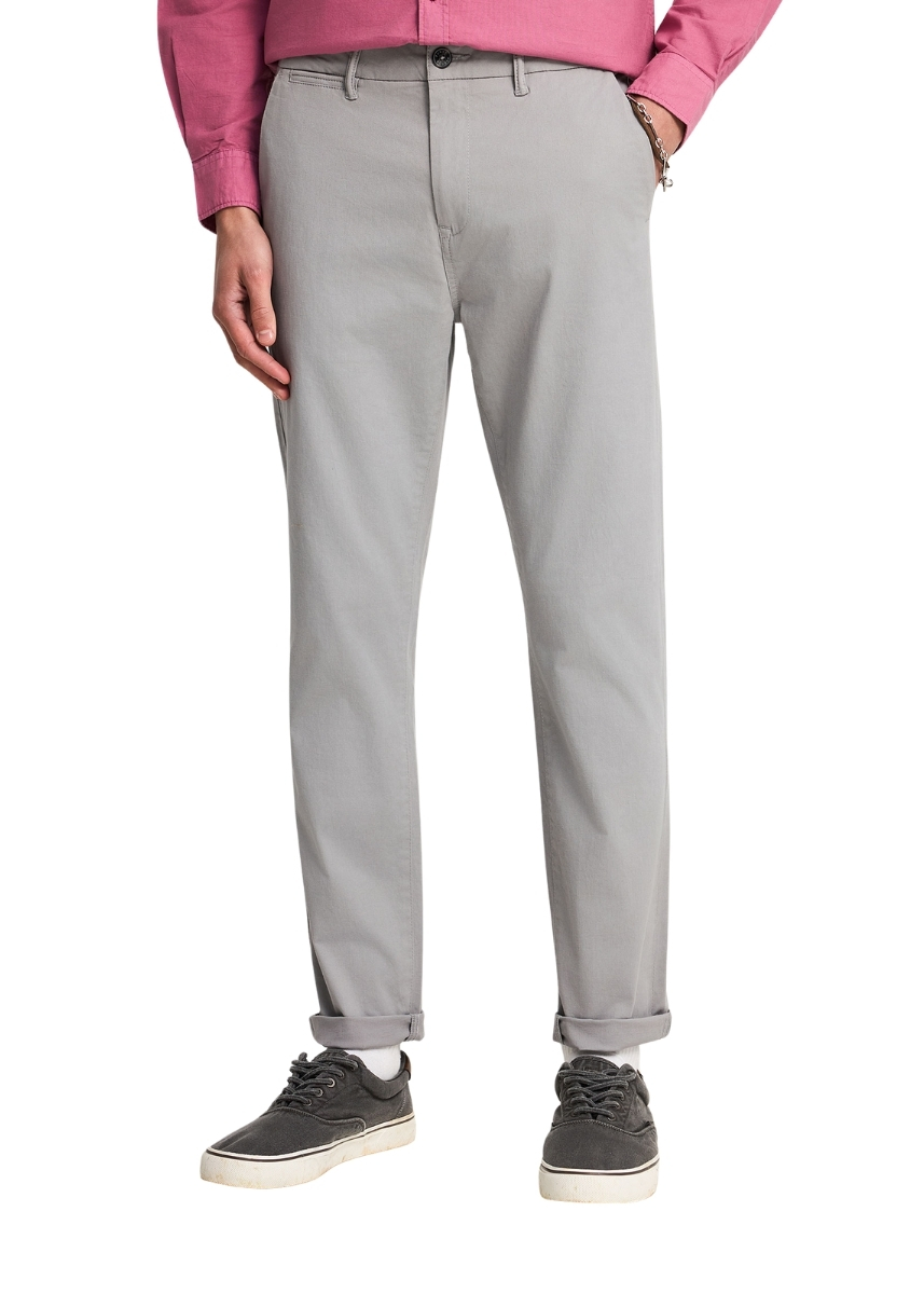 Funky Buddha Παντελόνι Chino FBM013-001-02 – Grey