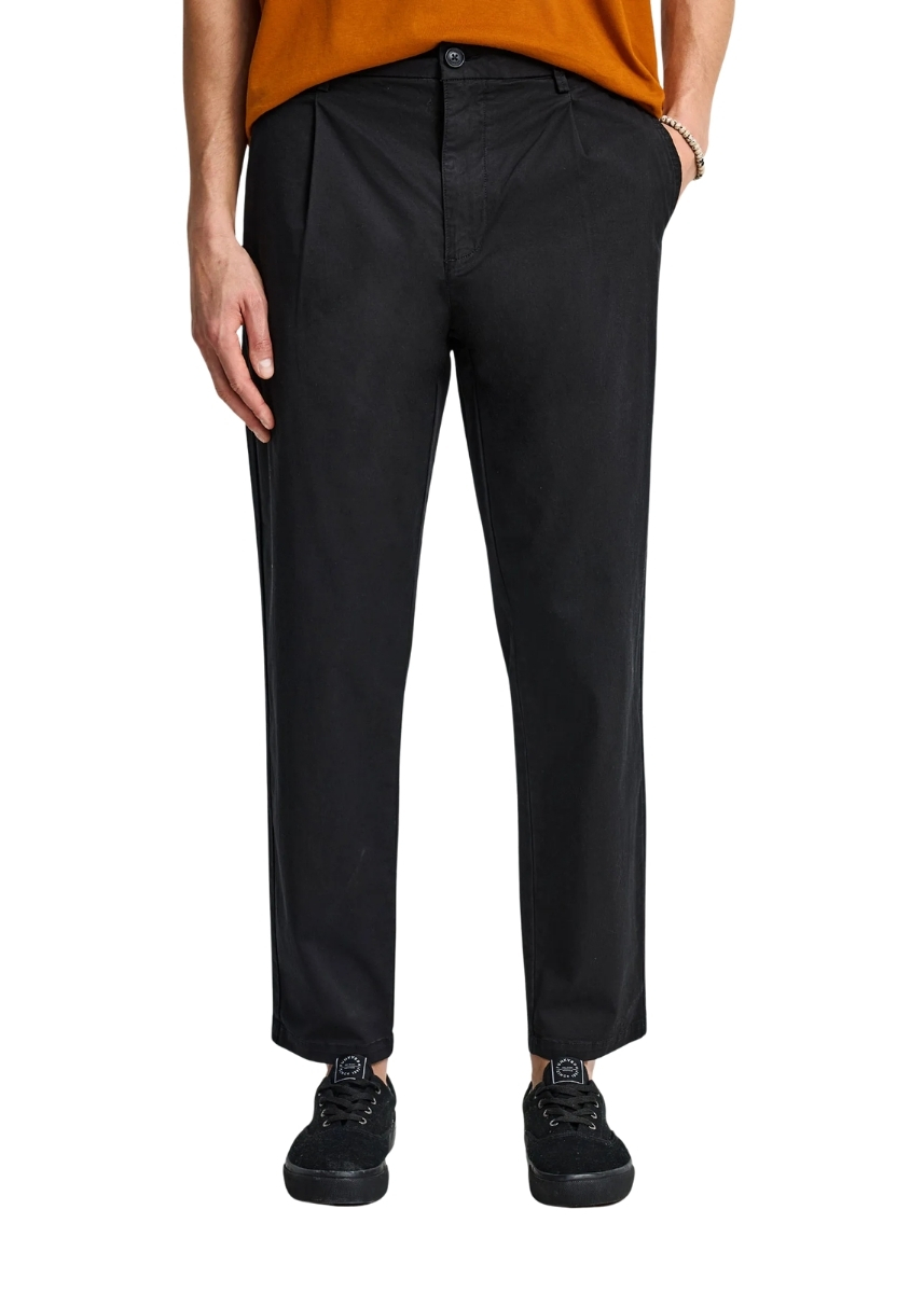 Funky Buddha Παντελόνι Chino FBM013-014-02 – Black