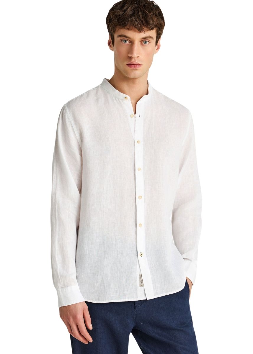 Funky Buddha Πουκάμισο FBM013-003-05 – White