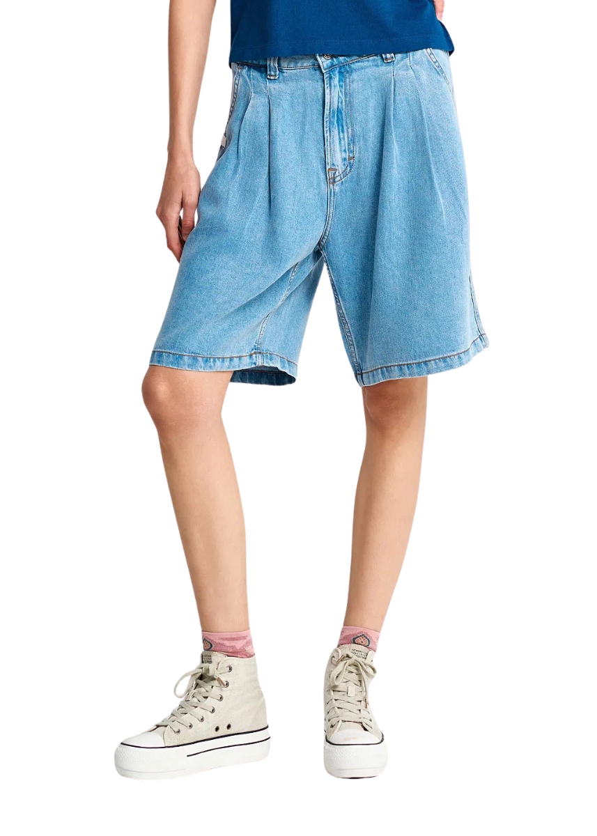 Funky Buddha Τζιν Σορτς FBL013-162-03 – Light Blue