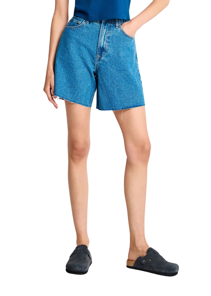 Funky Buddha Τζιν Σορτς FBL013-173-03 – Mid Blue