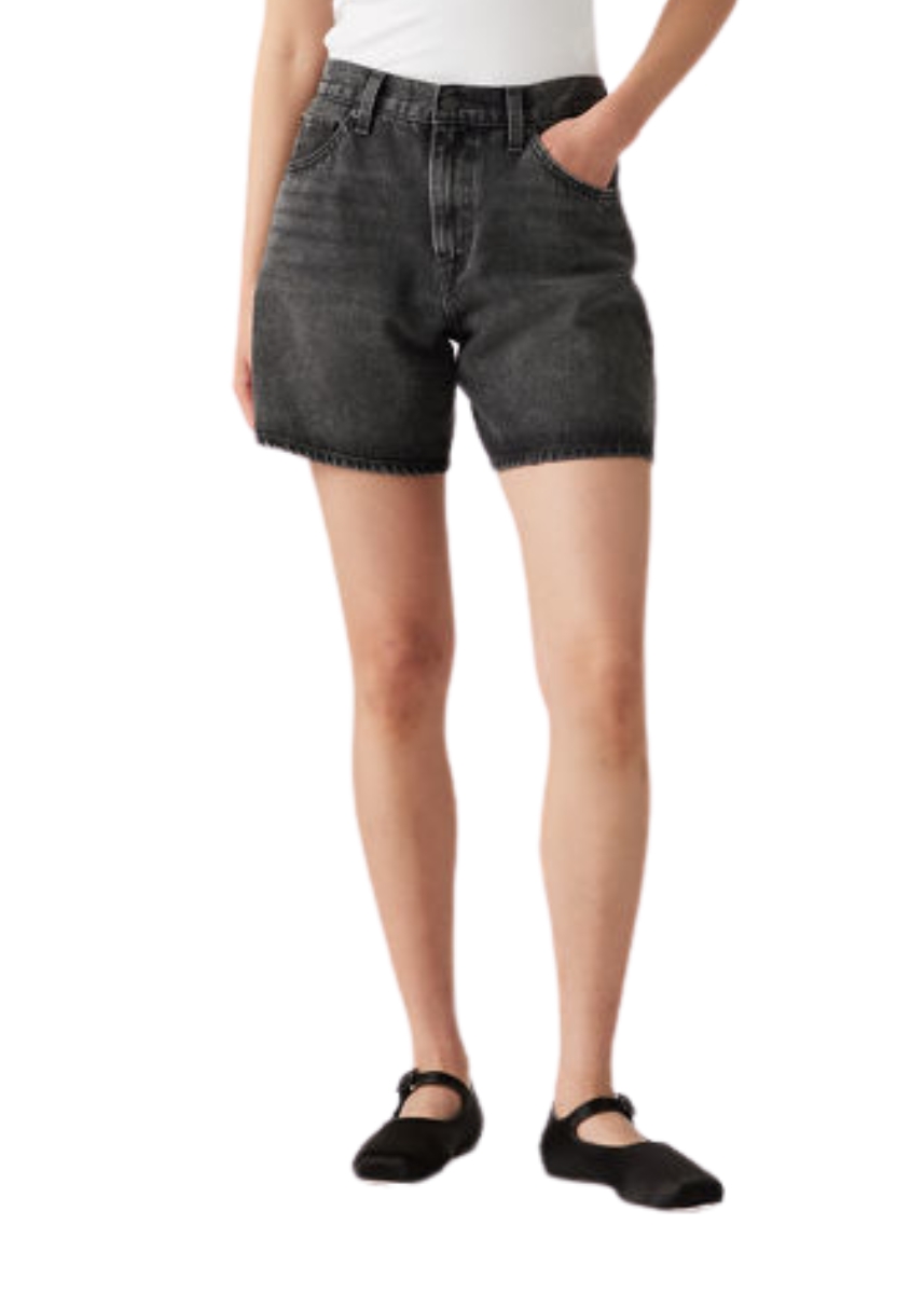 Levi's® High-Rise Baggy Shorts A9311-0003 – Black Jeans
