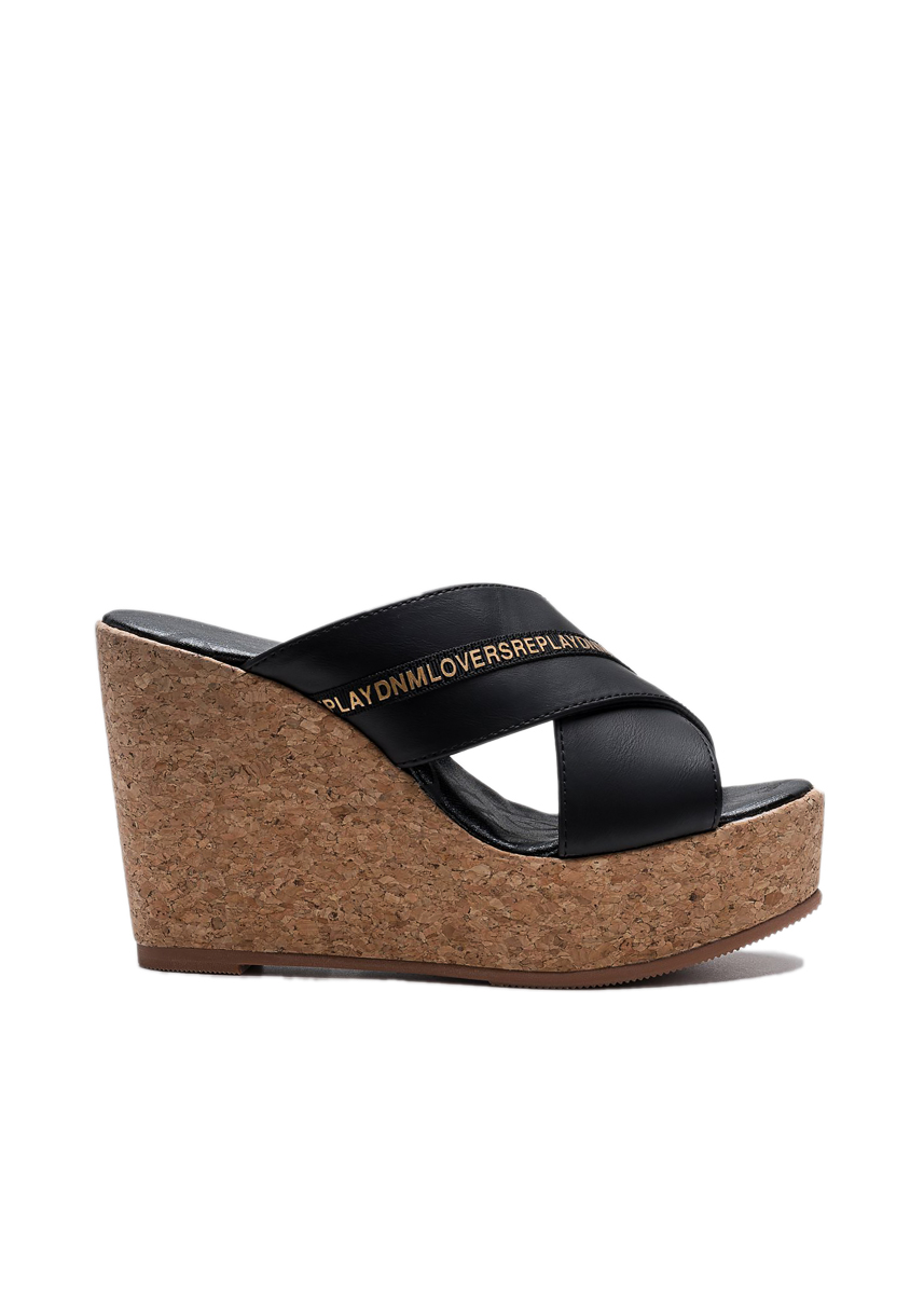 Replay Asia Cross Πλατφόρμες GWP6S.000.C0004S.0003 – Black