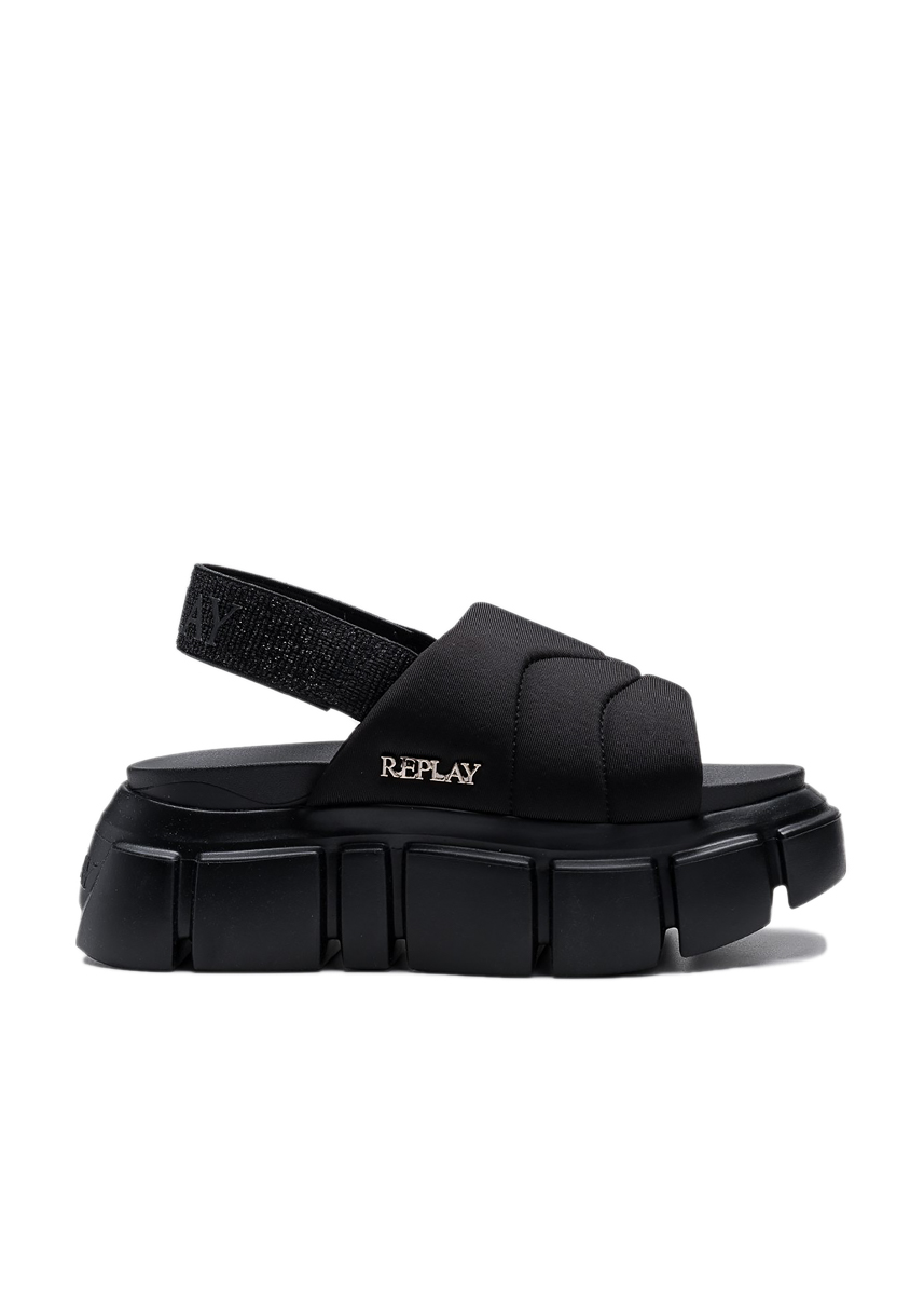 Replay Nusty Velcro Σανδάλια GWP6Q.000.C0002T.0003 – Black