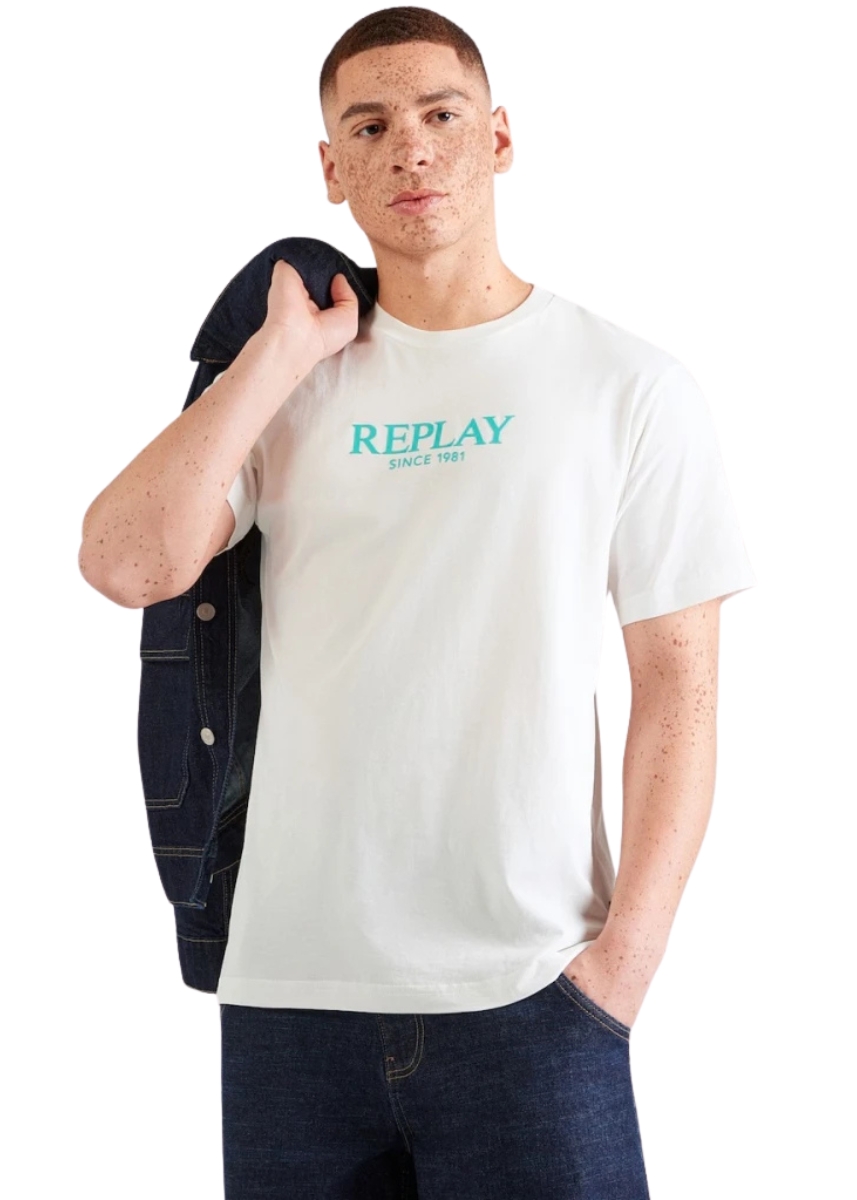 Replay T-Shirt M3341.000.2660.011 - White