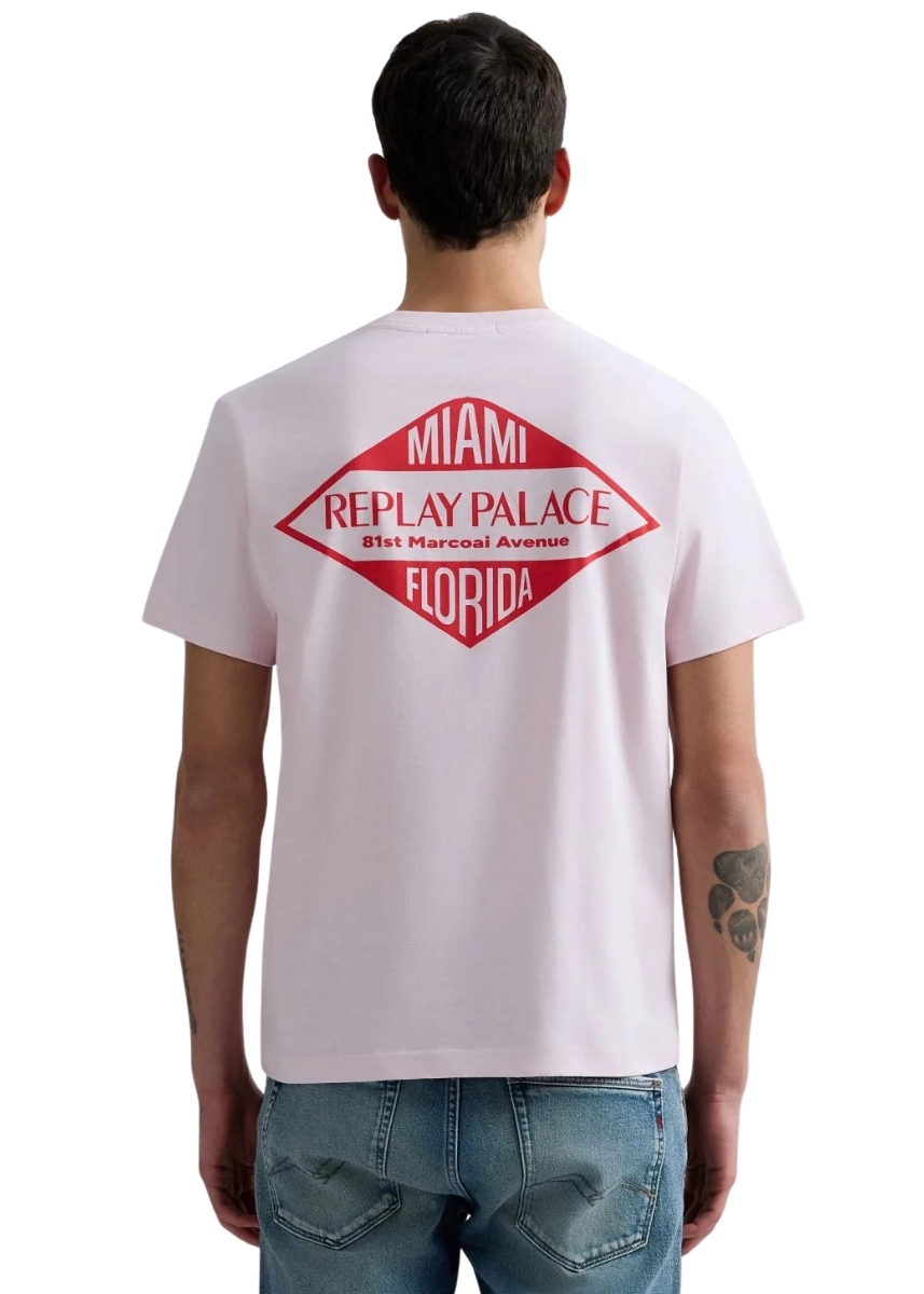 Replay T-Shirt M3344.000.2660.062 - Pink