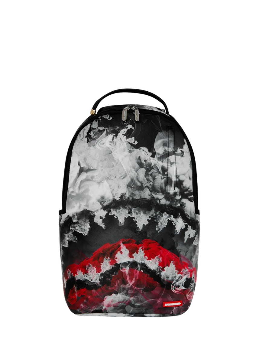 Sprayground® Elevate White Dlxsv Backpack B8751 - Black