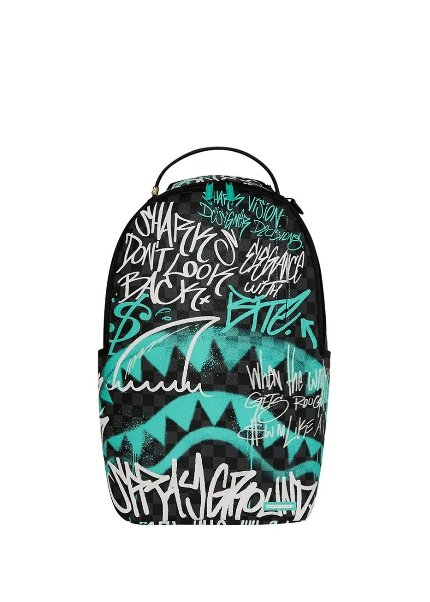 Sprayground® Spray Poetry III Dlxsv Backpack B8754 - Black